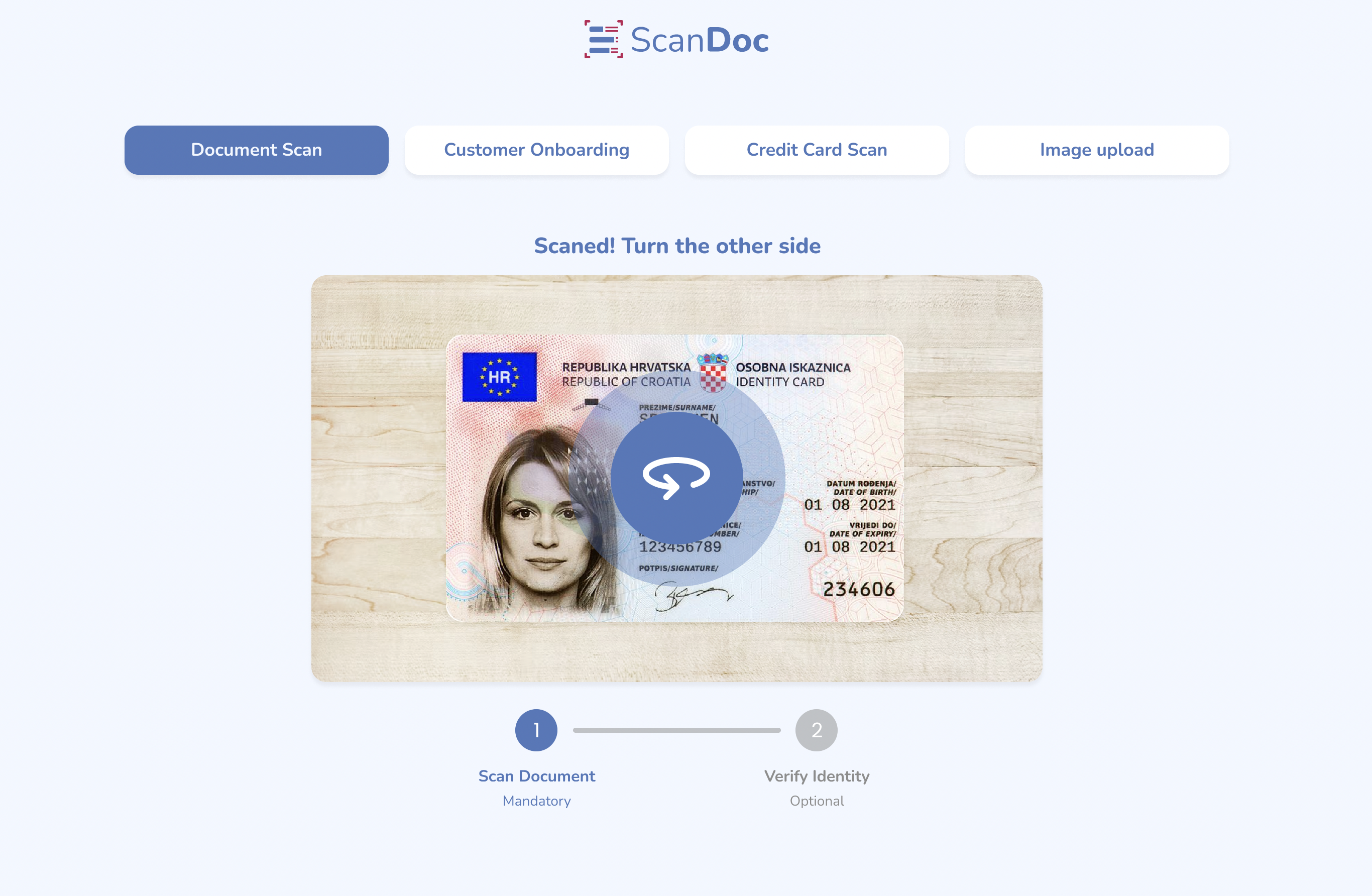 document scanning scandoc